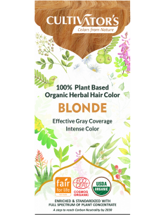 Tinte orgánico Rubio Cultivator's 100 gr. Ecocert 2