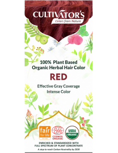 Tinte orgánico Pelirrojo Cultivator's 100 gr. Ecocert 2