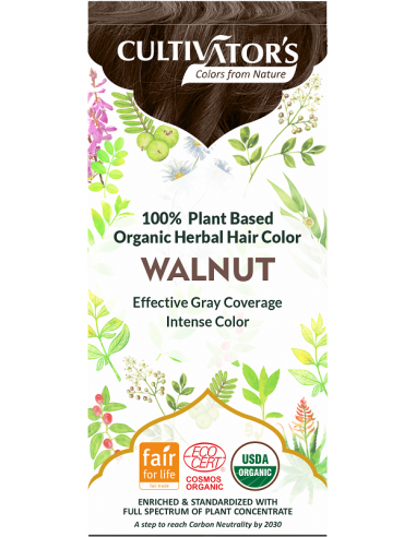 Tinte orgánico Avellana Cultivator's 100 gr. Ecocert