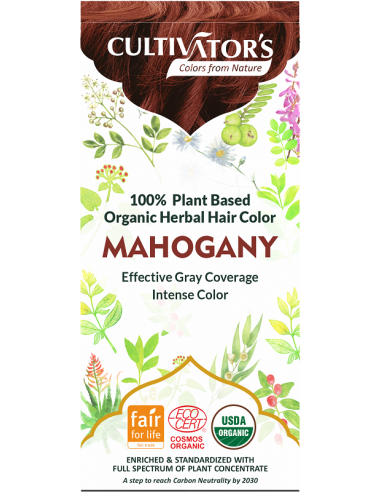 Organic Hair Caoba Cultivator's 100 gr. Ecocert