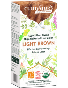 Tinte orgánico Castaño Dorado Claro Cultivator's 100 gr. Ecocert
